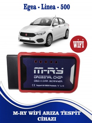 M-RY Wifi Fiat Egea Linea Doblo Fiorino Marea Albea Palio 500 Stilo Uyumlu wifi Arıza Tespit Cihazı