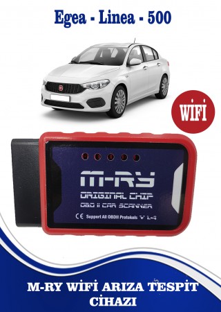 M-RY Wifi Fiat Egea Linea Doblo Fiorino Marea Albea Palio 500 Stilo Uyumlu wifi Arıza Tespit Cihazı