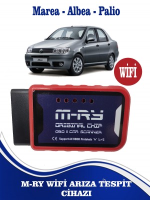 M-RY Wifi Fiat Egea Linea Doblo Fiorino Marea Albea Palio 500 Stilo Uyumlu wifi Arıza Tespit Cihazı