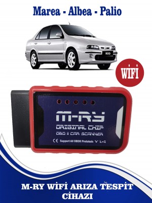 M-RY Wifi Fiat Egea Linea Doblo Fiorino Marea Albea Palio 500 Stilo Uyumlu wifi Arıza Tespit Cihazı